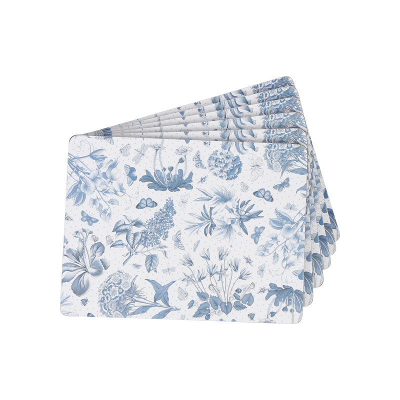 Pimpernel Botanic Blue Pimpernel Placemats & Reviews Wayfair.co.uk